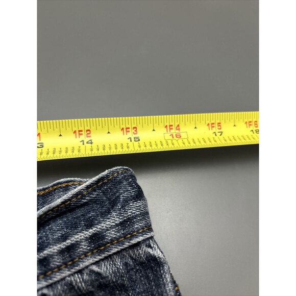 Lee Premium Select Relaxed Fit Straight Leg Work Jeans, Sz 31x24 Cut Off Raw Hem - Picture 4 of 16